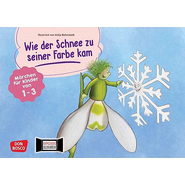 Wie der Schnee zu seiner Farbe kam. Kamishibai Bildkartenset