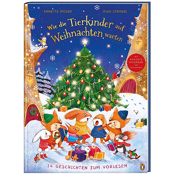 Wie die Tierkinder auf Weihnachten warten, Annette Moser