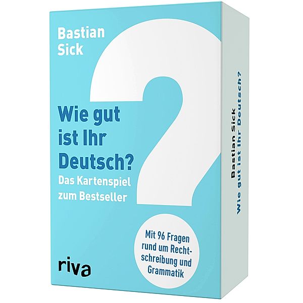 Wie gut ist Ihr Deutsch? - Das Kartenspiel zum Bestseller (Spiel), Bastian Sick