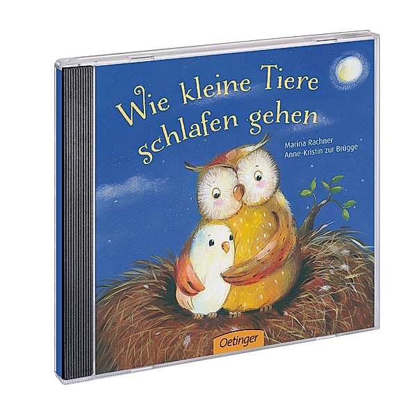 Wie kleine Tiere schlafen gehen und andere Geschichten,1 Audio-CD, Susanne Lütje, Paul Maar, Anne-Kristin Zur Brügge