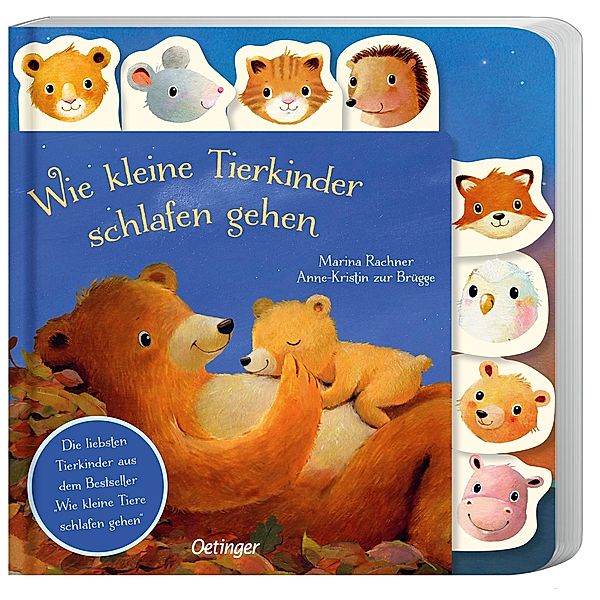 Wie kleine Tierkinder schlafen gehen, Anne-Kristin Zur Brügge