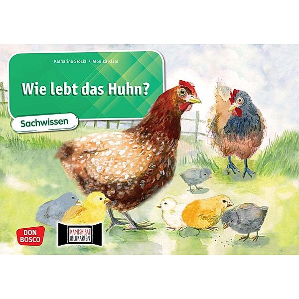 Wie lebt das Huhn? Kamishibai Bildkartenset, Katharina Stöckl-Bauer