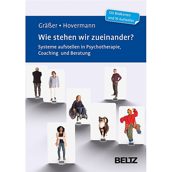 Wie stehen wir zueinander?, 120 Bildkarten u. 10 Aufsteller, Melanie Gräßer, Eike Hovermann