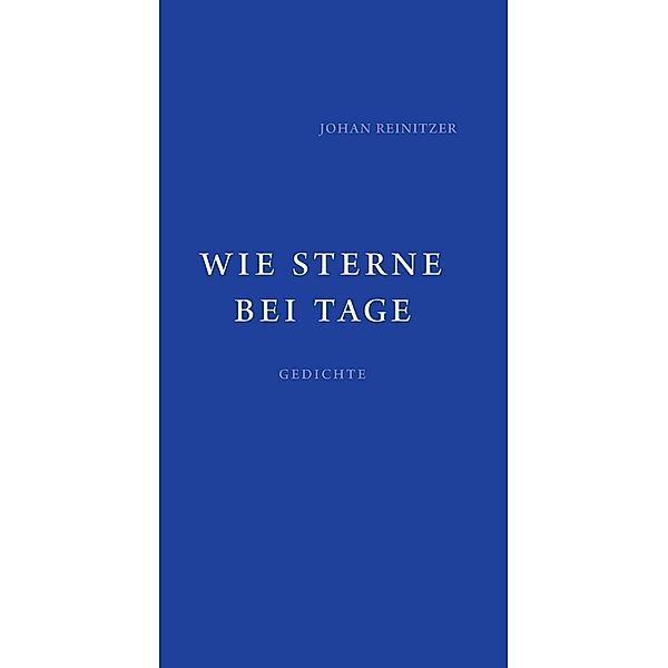 Wie Sterne bei Tage, Johan Reinitzer