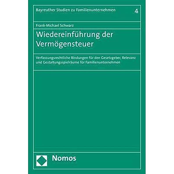 Wiedereinführung der Vermögensteuer, Frank-Michael Schwarz