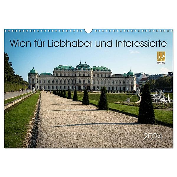 Wien für Liebhaber und Interessierte (Wandkalender 2024 DIN A3 quer), CALVENDO Monatskalender, Marlen Rasche