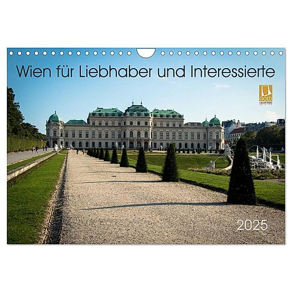 Wien für Liebhaber und Interessierte (Wandkalender 2025 DIN A4 quer), CALVENDO Monatskalender, Calvendo, Marlen Rasche