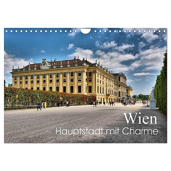 Wien - Haupstadt mit Charme (Wandkalender 2024 DIN A4 quer), CALVENDO Monatskalender, Thomas Bartruff