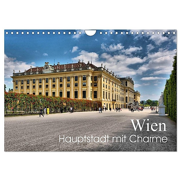 Wien - Haupstadt mit Charme (Wandkalender 2025 DIN A4 quer), CALVENDO Monatskalender, Calvendo, Thomas Bartruff