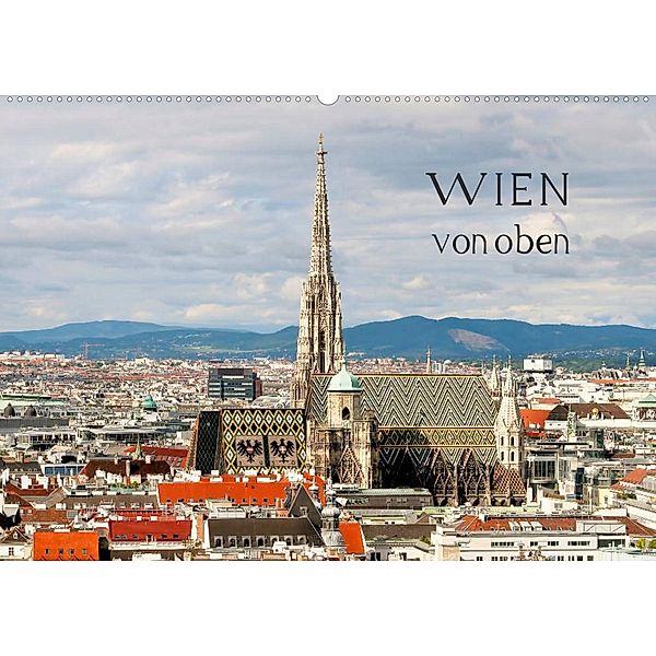 WIEN von oben (Wandkalender 2023 DIN A2 quer), ViennaFrame