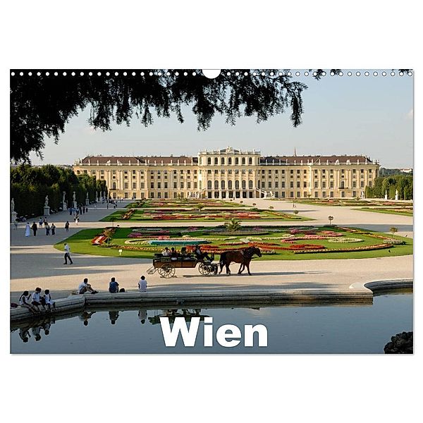 Wien (Wandkalender 2025 DIN A3 quer), CALVENDO Monatskalender, Calvendo, Rudolf J. Strutz