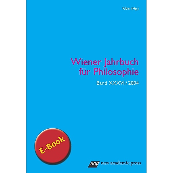 Wiener Jahrbuch für Philosophie 2004