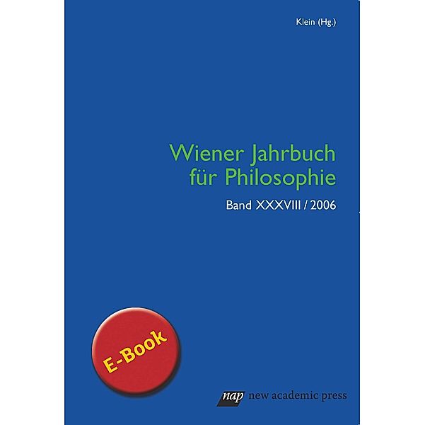 Wiener Jahrbuch für Philosophie 2006