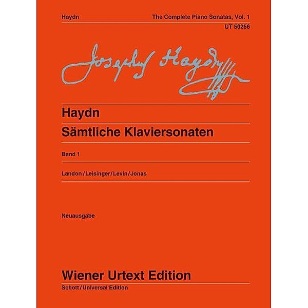Wiener Urtext Edition / Band 1 / Sämtliche Klaviersonaten.Bd.1, Joseph Haydn