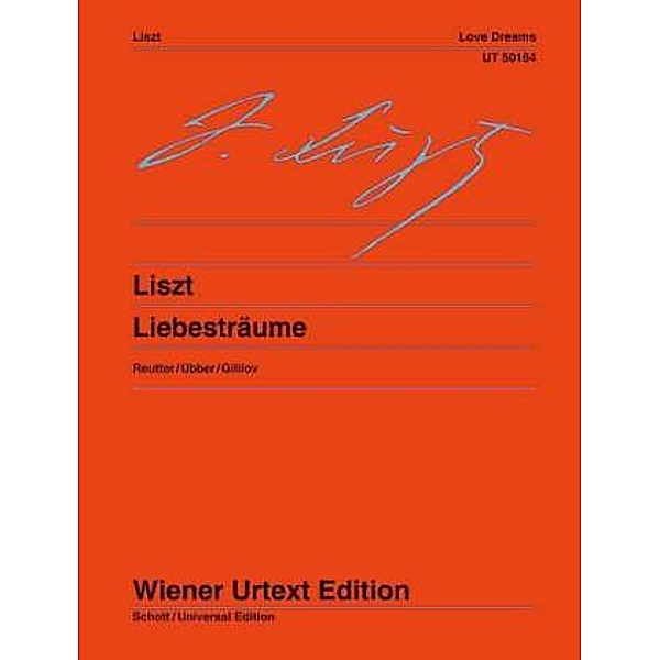 Wiener Urtext Edition / Liebesträume, Franz Liszt