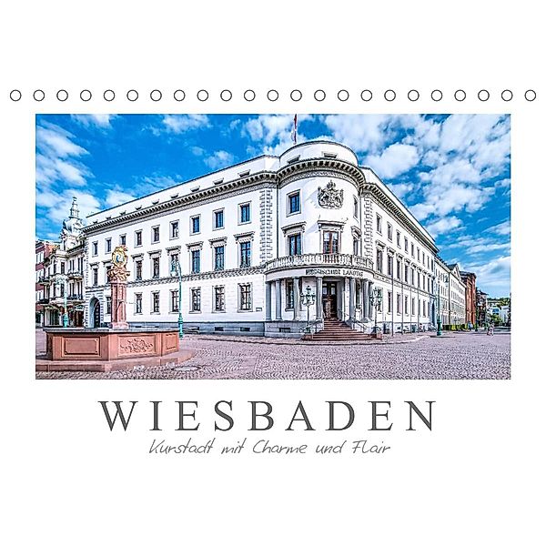 Wiesbaden Kurstadt mit Charme und Flair (Tischkalender 2023 DIN A5 quer), Dieter Meyer