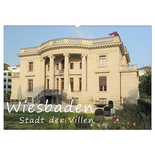 Wiesbaden - Stadt der Villen (Wandkalender 2024 DIN A2 quer), CALVENDO Monatskalender, Gerald Abele