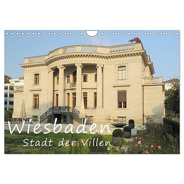 Wiesbaden - Stadt der Villen (Wandkalender 2025 DIN A4 quer), CALVENDO Monatskalender, Calvendo, Gerald Abele