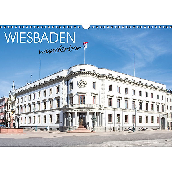 Wiesbaden wunderbar (Wandkalender 2019 DIN A3 quer), Dietmar Scherf