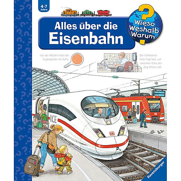 Wieso? Weshalb? Warum?, Band 8: Alles über die Eisenbahn, Patricia Mennen