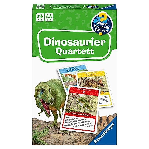 Ravensburger Verlag Wieso? Weshalb? Warum? Dinosaurier Quartett