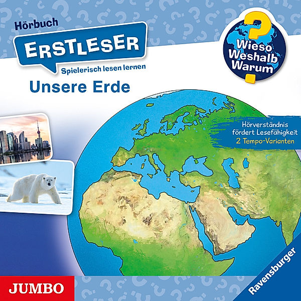 Wieso? Weshalb? Warum? Erstleser. Unsere Erde,1 Audio-CD, Sandra Noa