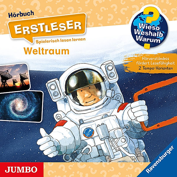 Wieso? Weshalb? Warum? Erstleser Weltraum,Audio-CD, Carola von Kessel