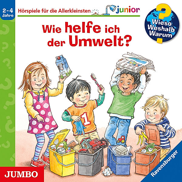 Wieso? Weshalb? Warum? junior. Wie helfe ich der Umwelt?,1 Audio-CD, Patricia Mennen