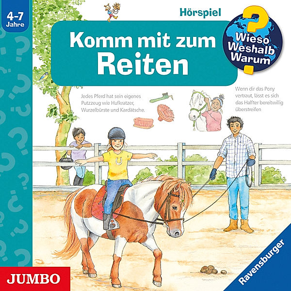 Wieso? Weshalb? Warum? Komm mit zum Reiten,Audio-CD, Andrea Erne