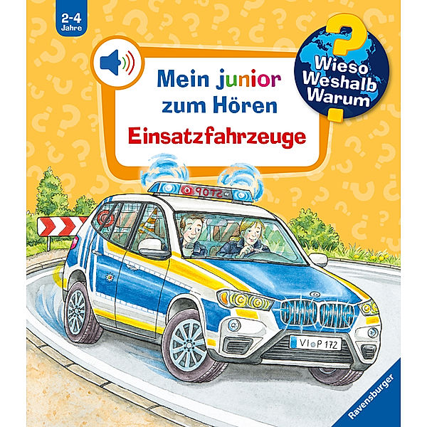 Wieso? Weshalb? Warum? Mein junior zum Hören, Band 2: Einsatzfahrzeuge, Marion Kreimeyer-visse