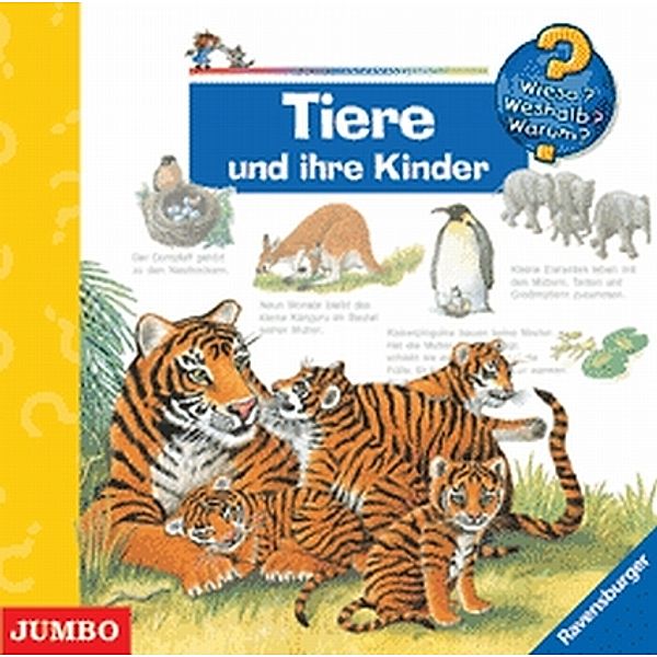 Wieso? Weshalb? Warum? - Tiere und ihre Kinder,1 Audio-CD, Wieso? Weshalb? Warum?