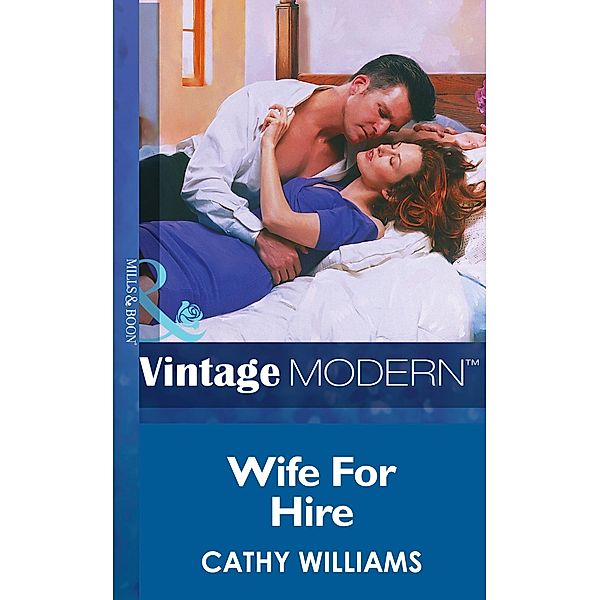 Wife For Hire / Blackmail Brides Bd.1, Cathy Williams