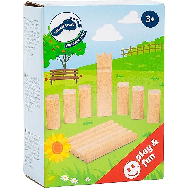 Legler, small foot Wikingerspiel Kubb Reisespiel