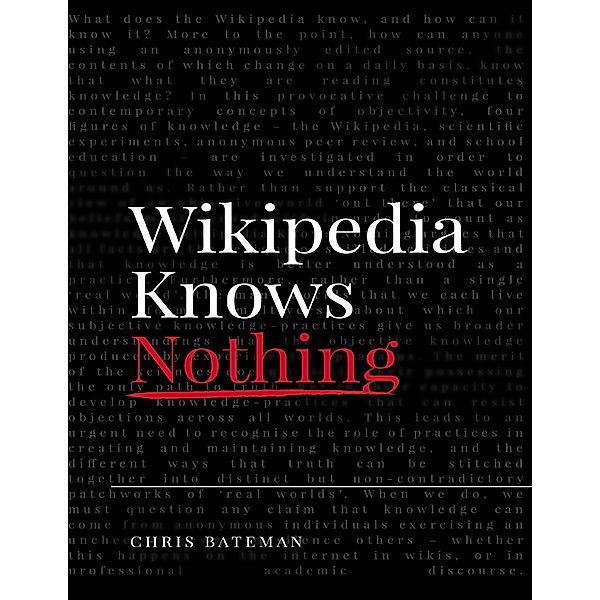 Wikipedia Knows Nothing, Chris Bateman