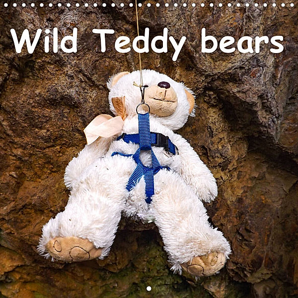 Wild Teddy bears (Wall Calendar 2023 300 × 300 mm Square), Karin Sigwarth