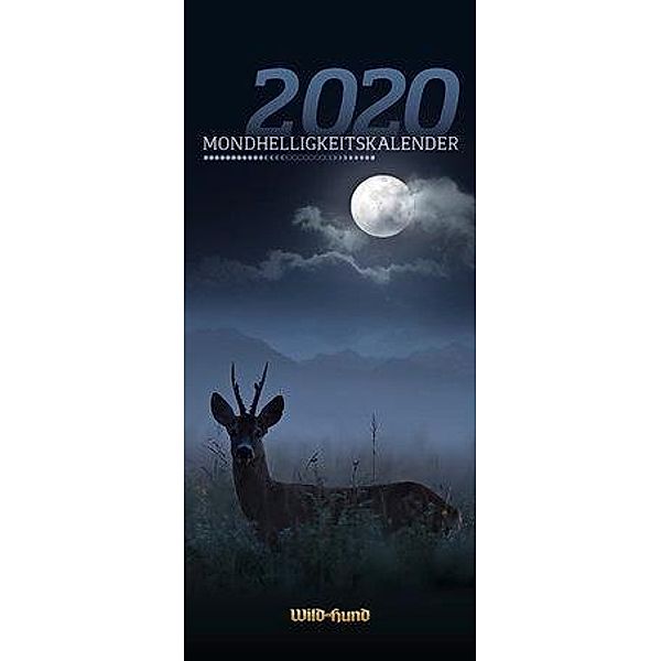 Wild und Hund Mondhelligkeitskalender 2020