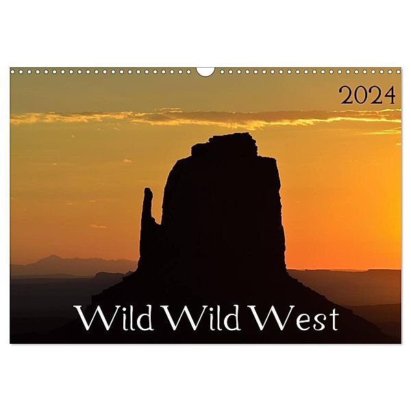 Wild Wild West (Wandkalender 2024 DIN A3 quer), CALVENDO Monatskalender, Alexander Kostrzynski