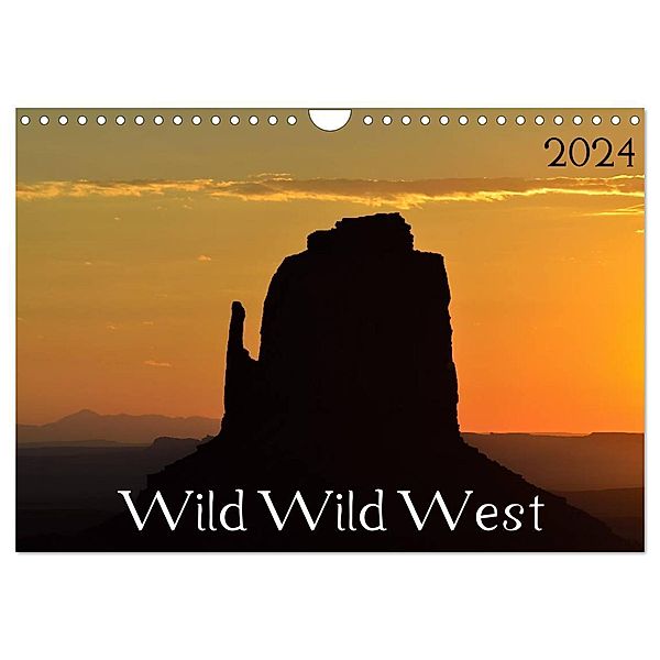 Wild Wild West (Wandkalender 2024 DIN A4 quer), CALVENDO Monatskalender, Alexander Kostrzynski