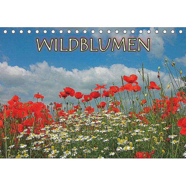 Wildblumen 2019 (Tischkalender 2019 DIN A5 quer), Bildagentur Geduldig