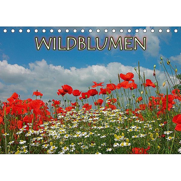 Wildblumen 2021 (Tischkalender 2021 DIN A5 quer), Bildagentur Geduldig