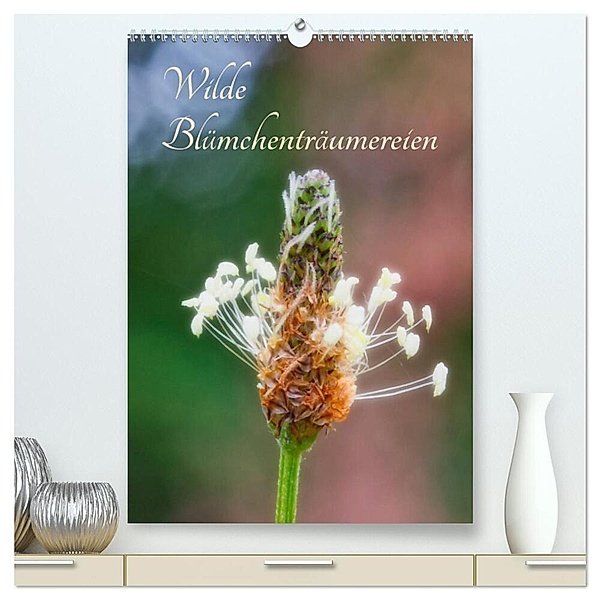 Wilde Blümchenträumereien (hochwertiger Premium Wandkalender 2024 DIN A2 hoch), Kunstdruck in Hochglanz, © Clemens Stenner