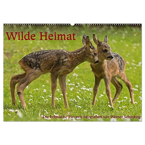 Wilde Heimat (Wandkalender 2024 DIN A2 quer), CALVENDO Monatskalender, Werner Schmäing
