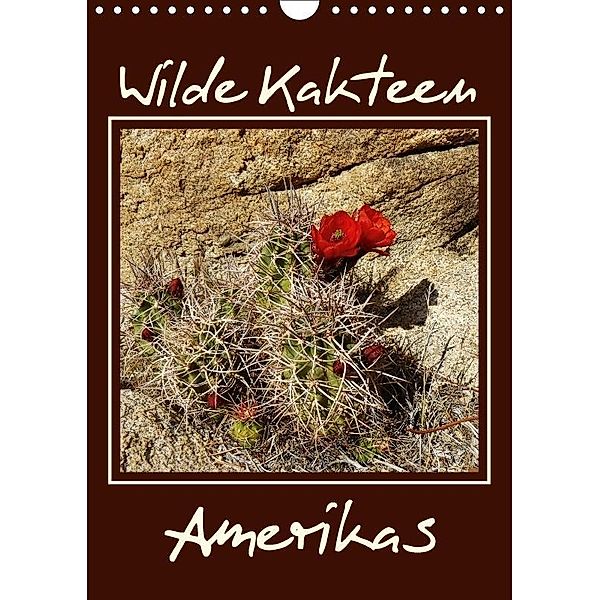 Wilde Kakteen Amerikas (Wandkalender 2017 DIN A4 hoch), Jana Thiem-Eberitsch