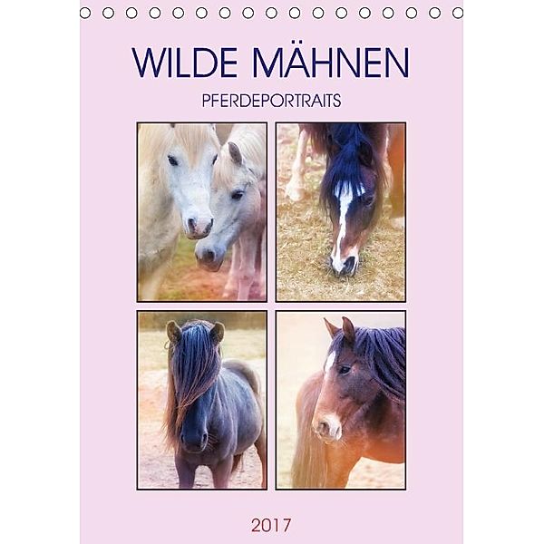 Wilde Mähnen (Tischkalender 2017 DIN A5 hoch), Liselotte Brunner-Klaus