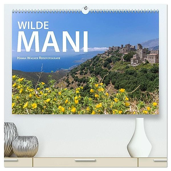 WIlde Mani (hochwertiger Premium Wandkalender 2024 DIN A2 quer), Kunstdruck in Hochglanz, Hanna Wagner