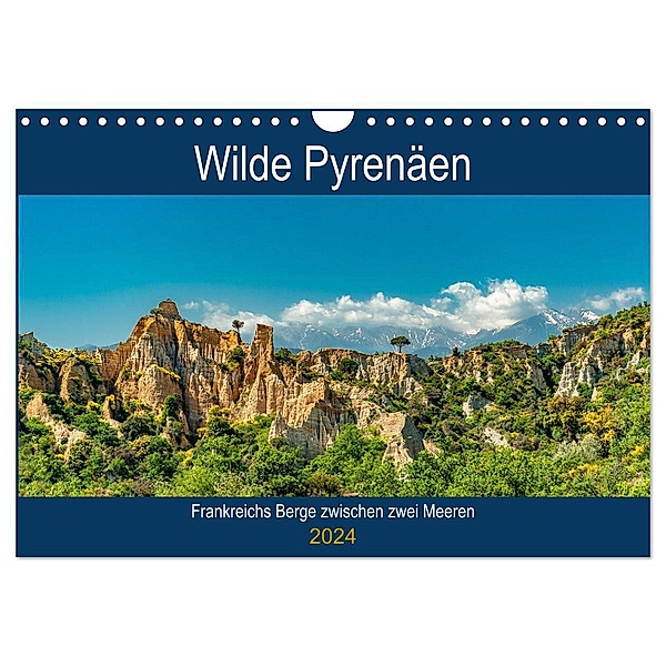 Wilde Pyrenäen (Wandkalender 2024 DIN A4 quer), CALVENDO Monatskalender, Hilke Maunder (him)