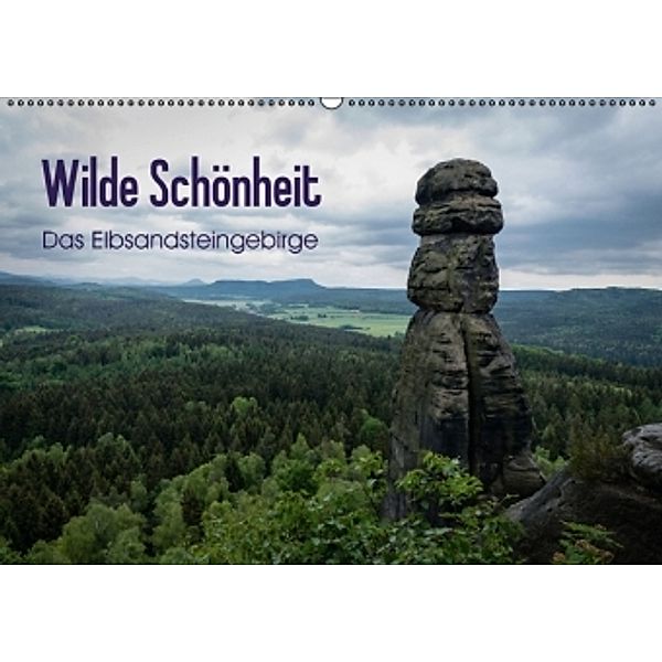 Wilde Schönheit - Das Elbsandsteingebirge (Wandkalender 2016 DIN A2 quer), Thomas Krebs