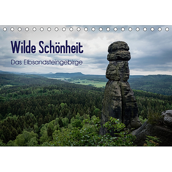 Wilde Schönheit - Das Elbsandsteingebirge (Tischkalender 2019 DIN A5 quer), Thomas Krebs
