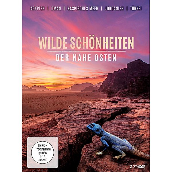 Wilde Schönheiten - Der Nahe Osten, 2 DVDs, Diverse Interpreten