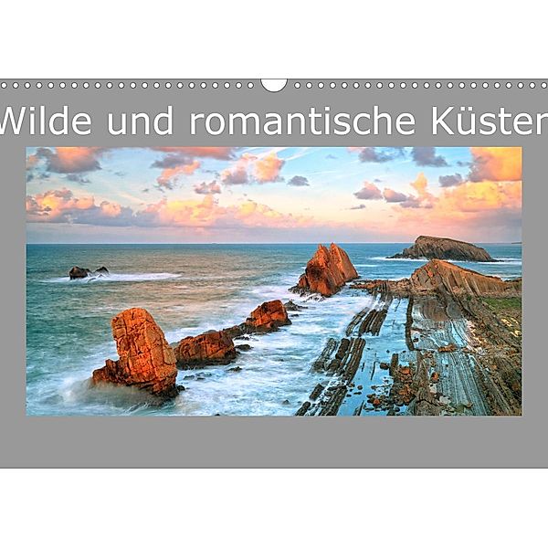 Wilde und romantische Küsten (Wandkalender 2023 DIN A3 quer), Rainer Großkopf